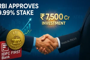 IDFC First Bank stock reaction to RBI approva