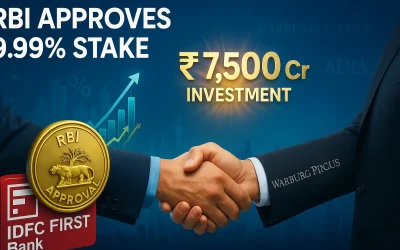 IDFC First Bank stock reaction to RBI approva